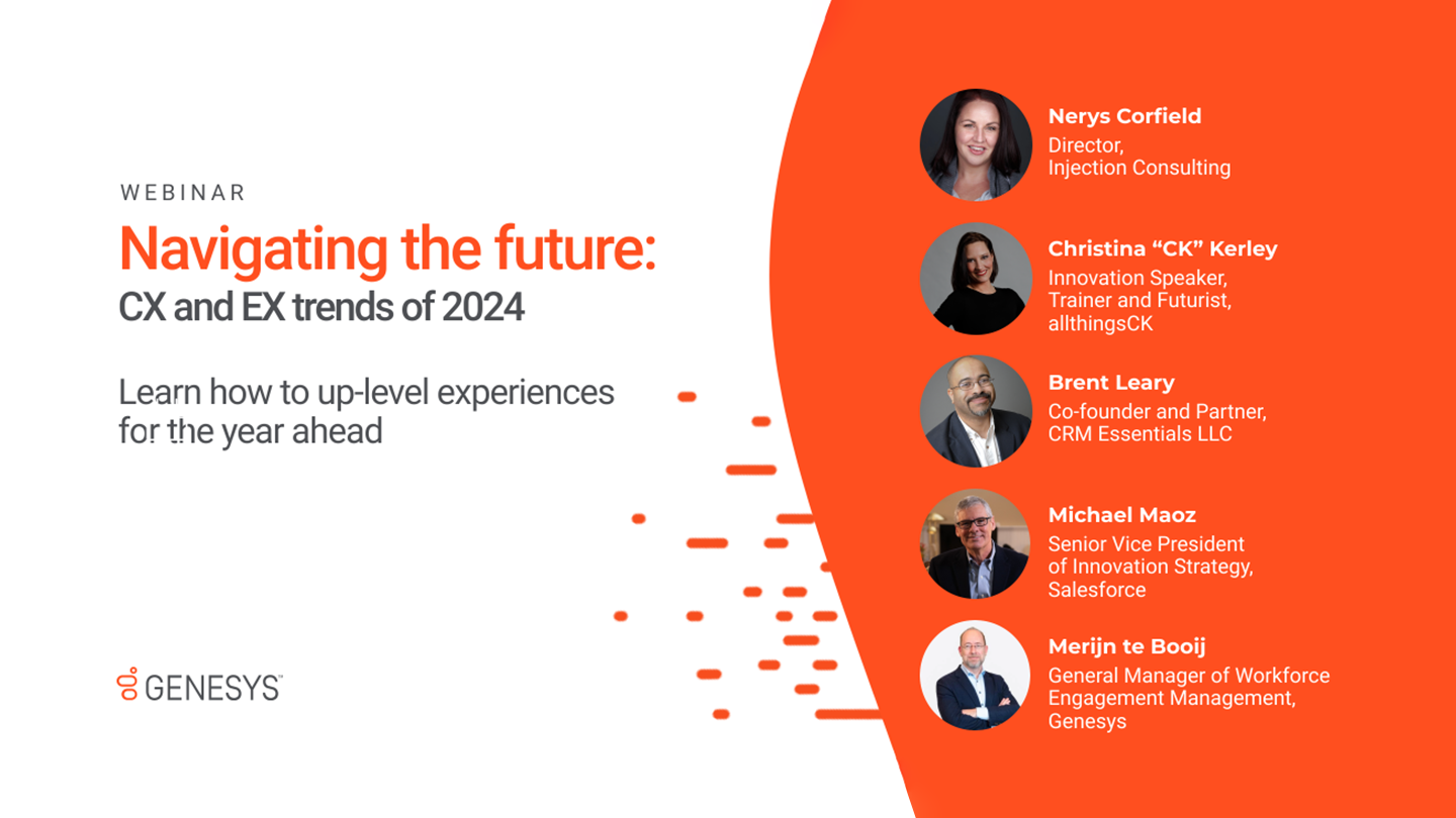 Navigating the future: CX and EX trends of 2024