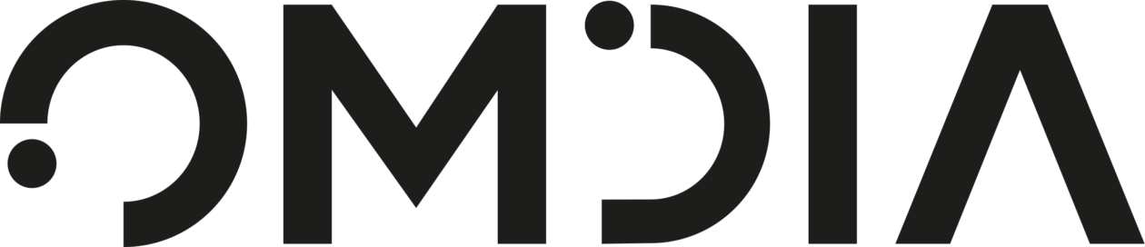 Omdia logo black
