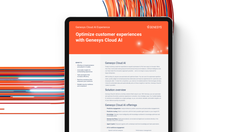 Optimize customer experiences with genesys cloud ai threads thumb