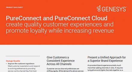 PureConnect and PureConnect Cloud