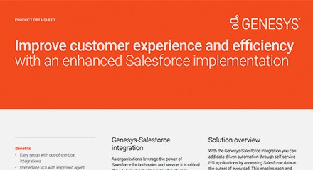 Genesys salesforce implementation