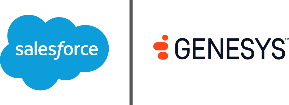 Salesforce genesys co brand logo rgb