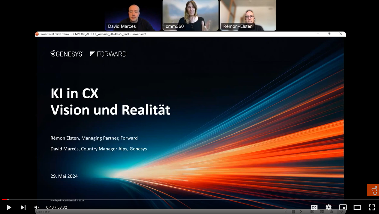 Screenshot 2024 06 26 at 16 06 41 (1) cmm360   künstliche intelligenz in der customer experience   youtube