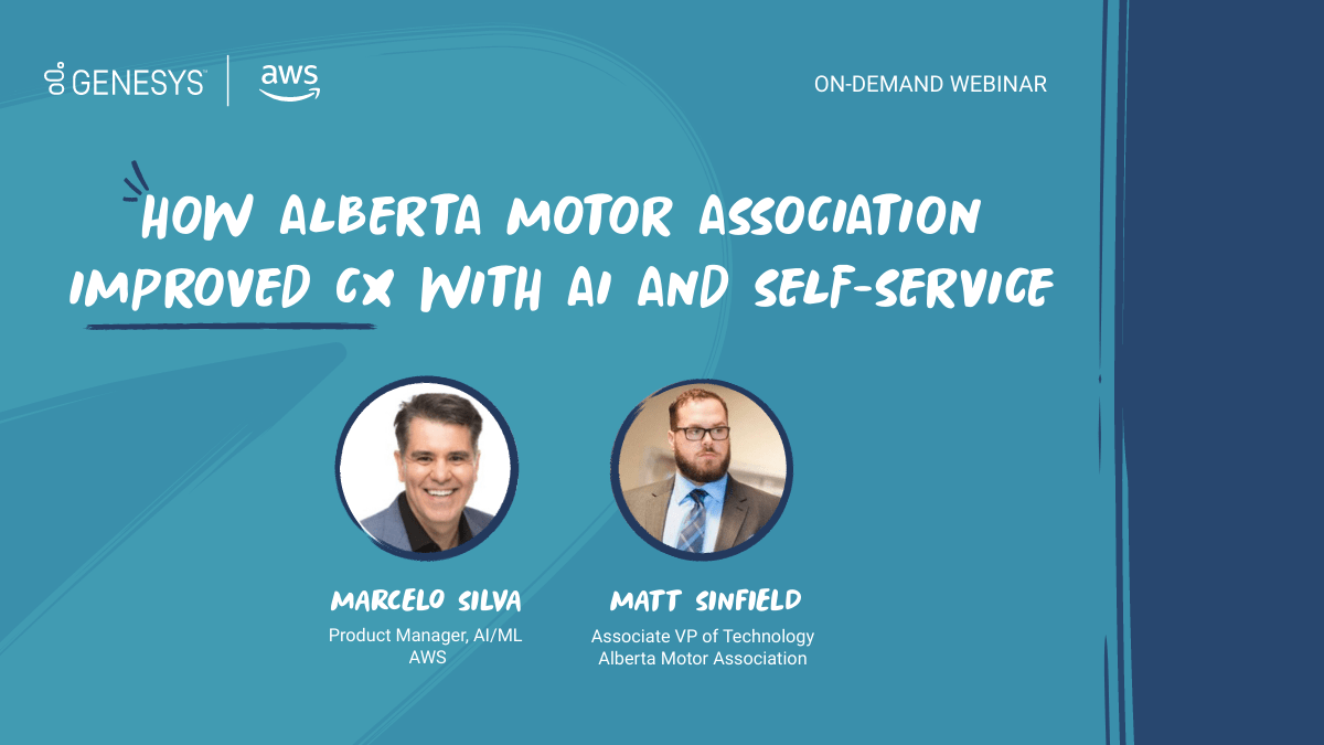 How Alberta Motor Association improved CX with AI and self-service (Live Q&A)