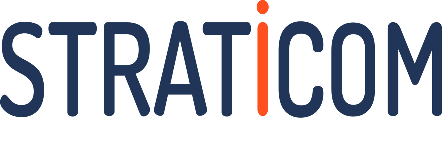 Straticom logo names only