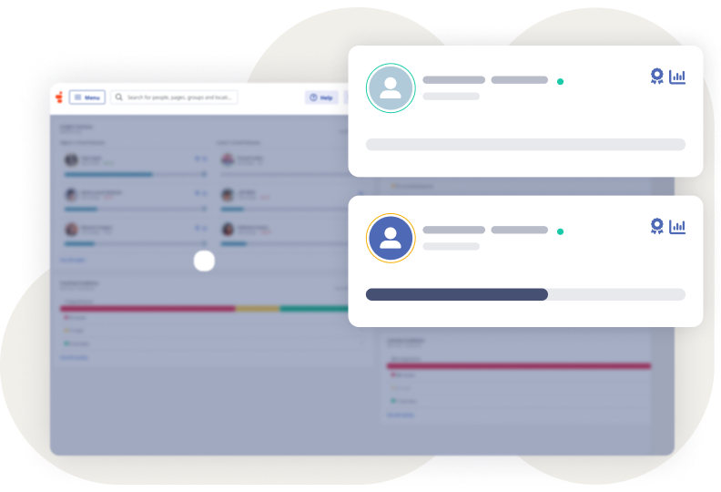 Supervisor modern blue