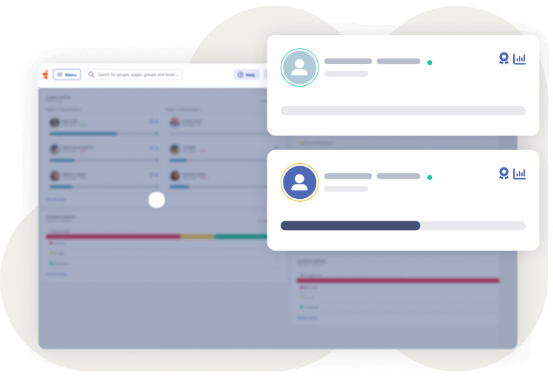 Supervisor modern blue