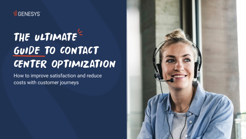 The Ultimate Guide to Contact Center Optimization Thumbnail