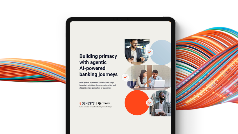 Thumbnail building primacy with agentic ai powered banking journeys