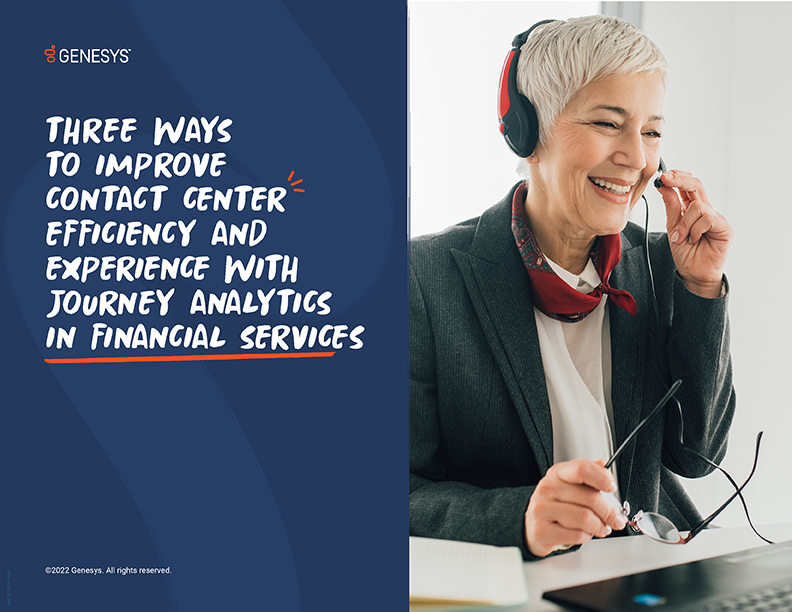 Thumbnail   three ways banks can improve contact center efficiency and experience with journey analytics en