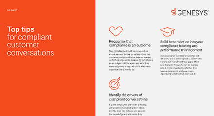 Top tips for compliant customer conversations ts resource center uk