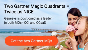 Twice as Nice: Genesys Named a Leader in the 2017 Gartner Magic Quadrant for CCI and CCaaS