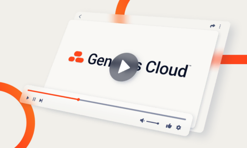 Genesys cloud demo video thumbnail 500×300