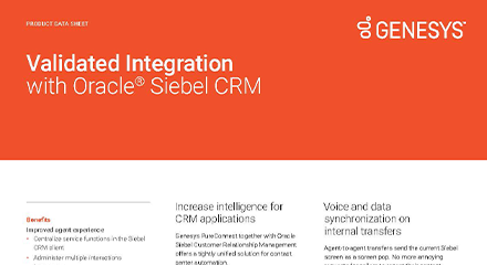 Validated integration with oracle resource center en