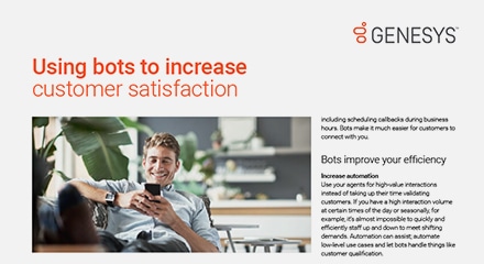 Using bots to increase customer satisfaction art resource center en