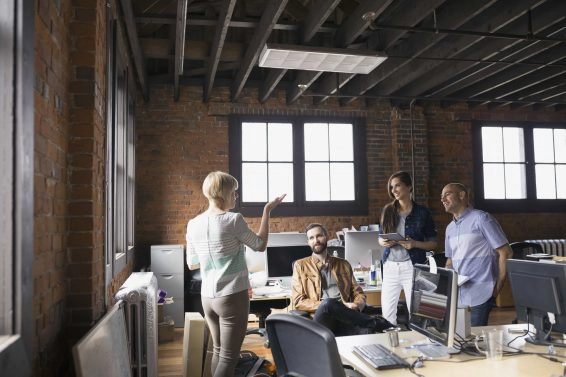 Business people meeting in office