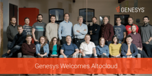 The Next Best Action for Genesys: Acquiring Altocloud
