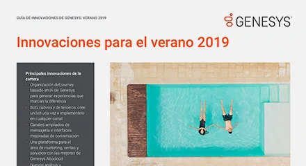Genesys summer innovations purecloud flyer resource center es