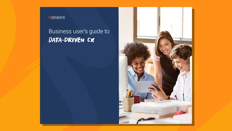 Business guide to data driven cx