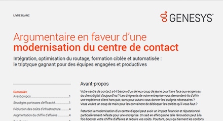 Building the business case for contact center modernization wp resource center fr