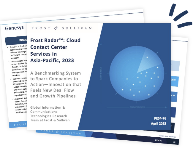 Frost radar ccaas apac