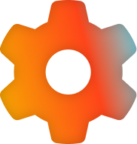 Gear icon representing optimization