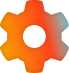 Gear icon representing optimization