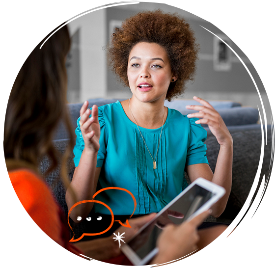 Header startup circle