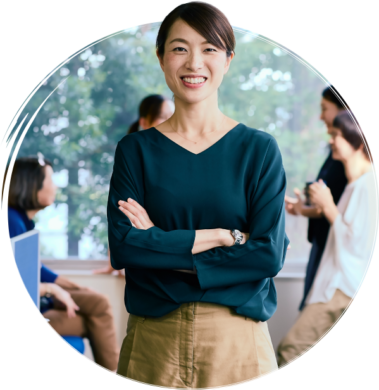 Image genesys woman smiling