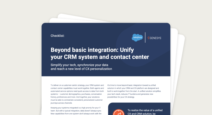 Beyond basic integration unify your crm salesforce partner page