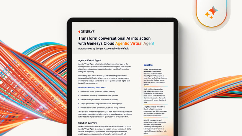 Agentic virtual agent overview