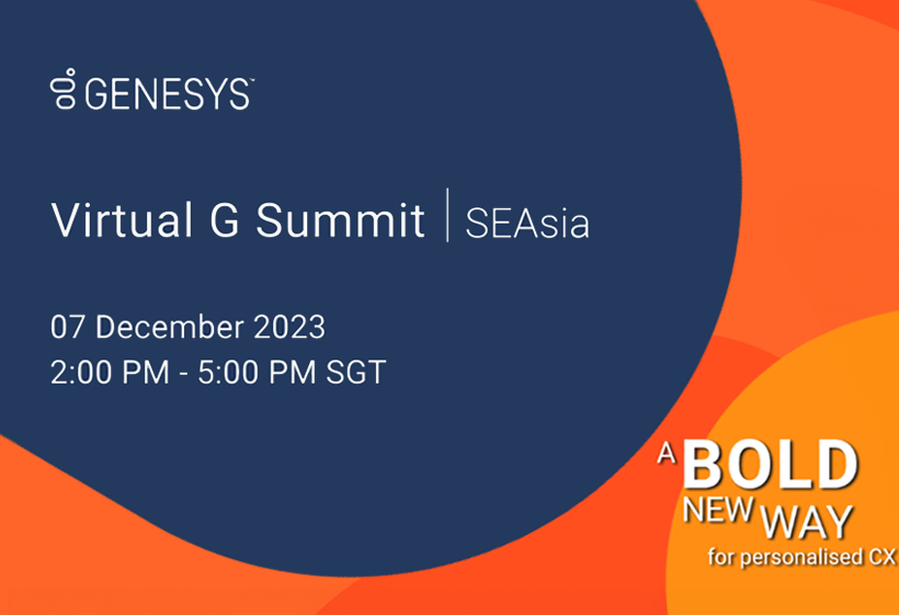 Virtual G-Summit SEAsia 2023